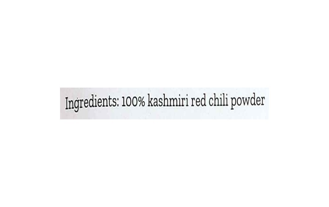 Conscious Food Kashmiri Red Chilli Powder Natural   Pack  100 grams